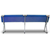 Darrahopens Outdoor Recreation > Camping > Camp Furniture Camping Bed Folding Stretcher Light Weight w/ Carry Bag Camp Portable - blue