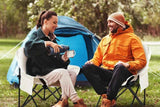 Darrahopens Outdoor Recreation > Camping > Camp Furniture Compact Folding Chair Portable Camping Chair for Outdoor Activities - Beige
