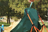 Darrahopens Outdoor Recreation > Camping > Camp Furniture Compact Folding Chair Portable Camping Chair for Outdoor Activities - Green