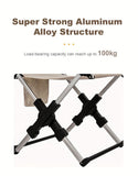 Darrahopens Outdoor Recreation > Camping > Camp Furniture Folding camping chair, portable outdoor seat, camping furniture, lightweight folding chair, comes with carrying bag, Australian outdoor gear - black In Australia - Darrahopens