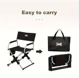 Darrahopens Outdoor Recreation > Camping > Camp Furniture Folding camping chair, portable outdoor seat, camping furniture, lightweight folding chair, comes with carrying bag, Australian outdoor gear - black In Australia - Darrahopens