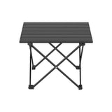 Darrahopens Outdoor Recreation > Camping > Camp Furniture Folding Camping Table 40 cm, Roll-Up Aluminum Picnic BBQ Outdoor Table