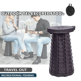 Darrahopens Outdoor Recreation > Camping > Camp Furniture Folding Stool Seat Portable Retractable Telescopic Camping Fishing Travel Chair