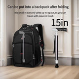 Darrahopens Outdoor Recreation > Camping > Camp Furniture Lightweight Foldable Walking Cane: Adjustable Dual-Mode (T/Grip) Stick – 0.26kg, Portable for Daily/Hiking Use