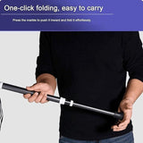 Darrahopens Outdoor Recreation > Camping > Camp Furniture Lightweight Foldable Walking Cane: Adjustable Dual-Mode (T/Grip) Stick – 0.26kg, Portable for Daily/Hiking Use