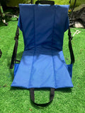 Darrahopens Outdoor Recreation > Camping > Camp Furniture Portable Folding Stadium Seat Cushion with Back Support Lightweight Outdoor Chair for Camping Concerts Hiking Beach Bleachers Royal Blue