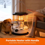 Darrahopens Outdoor Recreation > Camping > Camp Furniture Portable Kerosene Heater Lift-Up Heater Indoor Outdoor Heater Camping Heater - White - Size set In Australia - Darrahopens