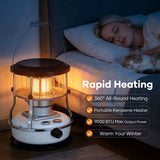 Darrahopens Outdoor Recreation > Camping > Camp Furniture Portable Kerosene Heater Lift-Up Heater Indoor Outdoor Heater Camping Heater - White - Size set In Australia - Darrahopens