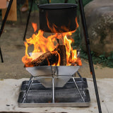 Darrahopens Outdoor Recreation > Camping > Camp Furniture Silver Green portable camping grill, stainless steel grill, 304 stainless steel, charcoal grill, camping furniture, outdoor grill, camping cooking equipment, Australia camping gear