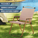 Darrahopens Outdoor Recreation > Camping > Camp Furniture Weisshorn 3pc Camping Table Chair Set Outdoor Folding Aluminium Portable Picnic