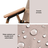 Darrahopens Outdoor Recreation > Camping > Camp Furniture Weisshorn 3pc Camping Table Chair Set Outdoor Folding Aluminium Portable Picnic