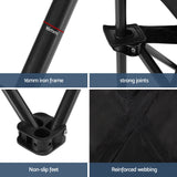 Darrahopens Outdoor Recreation > Camping > Camp Furniture Weisshorn 7pc Camping Table Chair Set Outdoor Folding Aluminium Portable Picnic