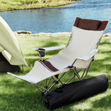 Darrahopens Outdoor Recreation > Camping > Camp Furniture Weisshorn Camping Chair Reclining Adjustable Portable Outdoor Folding Lightweight