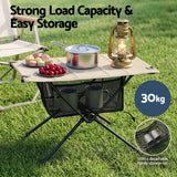 Darrahopens Outdoor Recreation > Camping > Camp Furniture Weisshorn Folding Camping Table Portable Picnic Desk Camp Furniture