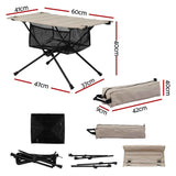 Darrahopens Outdoor Recreation > Camping > Camp Furniture Weisshorn Folding Camping Table Portable Picnic Desk Camp Furniture