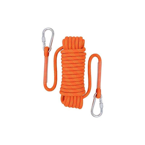 Darrahopens Outdoor Recreation > Camping > Camp Safety Equipment 10M Safety Rope Nylon Braided Safety Rope Anti-tear Climbing Rescue Rope, 10mm Diameter Rope for Hiking