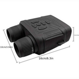 Darrahopens Outdoor Recreation > Camping > Camp Safety Equipment 36 megapixel 4K night vision binoculars with infrared function, 7.62 cm high-definition screen, 10x magnification, infrared digital night vision camera can achieve 100% observation in complete darkness, suitable for hunting, farm monitoring, wildlife obse