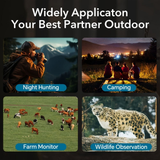 Darrahopens Outdoor Recreation > Camping > Camp Safety Equipment 36 megapixel 4K night vision binoculars with infrared function, 7.62 cm high-definition screen, 10x magnification, infrared digital night vision camera can achieve 100% observation in complete darkness, suitable for hunting, farm monitoring, wildlife obse