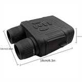 Darrahopens Outdoor Recreation > Camping > Camp Safety Equipment 36 megapixel 4K night vision binoculars with infrared function, 7.62 cm high-definition screen, 10x magnification, infrared digital night vision camera can achieve 100% observation in complete darkness, suitable for hunting, farm monitoring, wildlife obse