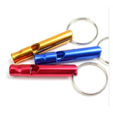 Darrahopens Outdoor Recreation > Camping > Camp Safety Equipment 5-pack Aluminum First Aid Whistle with Keychain for Sports Referees, Hiking, Camping, Climbing