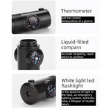 7-in-1 Outdoor Survival Whistle, 2-pack-Multifunctional Emergency Whistle, Portable Gear for Camping and Adventure