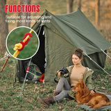 Darrahopens Outdoor Recreation > Camping > Camp Safety Equipment Aluminum Rope Tensioner Adjuster, 16pcs Red, Tent Wind Rope Buckle Compatible with Camping Hiking Backpacking Picnic Outdoor Accessories