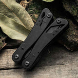 Darrahopens Outdoor Recreation > Camping > Camp Safety Equipment Pocket Multitool with Knife, Pliers, Screwdriver & Needle Nose Pliers, Wire Stripper, Professional Multi Tool Kit for Camping, Hiking, Survival, Hunting, Outdoor, Simple Repair
