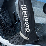 Darrahopens Outdoor Recreation > Camping > Camp Safety Equipment waterproof rain boot covers, non-slip boot covers, thickened boot covers, high-tube rain boot covers, camping rain gear, rainy day footwear, outdoor rain protection - Black - Size S In Australia - Darrahopens
