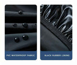 Darrahopens Outdoor Recreation > Camping > Camp Safety Equipment waterproof rain boot covers, non-slip boot covers, thickened boot covers, high-tube rain boot covers, camping rain gear, rainy day footwear, outdoor rain protection - Black - Size M In Australia - Darrahopens