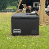 Darrahopens Outdoor Recreation > Camping > Camping Appliances ASMOKE Premium Mini Fridge | 37L Compact Refrigerator with Roll-Bond Evaporator & Internal Light