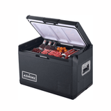 Darrahopens Outdoor Recreation > Camping > Camping Appliances ASMOKE Premium Mini Fridge | 37L Compact Refrigerator with Roll-Bond Evaporator & Internal Light