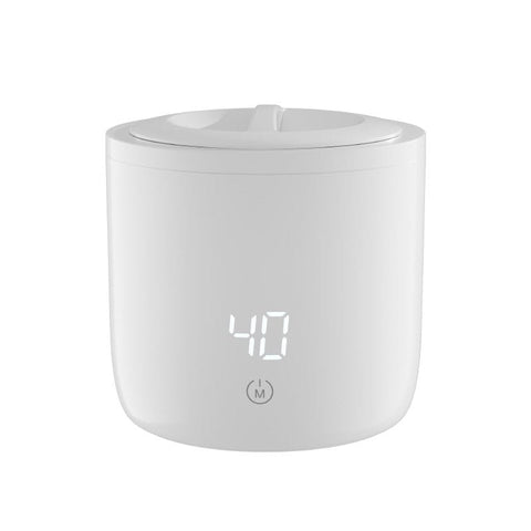 Darrahopens Outdoor Recreation > Camping > Camping Appliances Baby Bottle Warmer Portable 3 Minutes Fast Milk Warmer for Travel with 4 Selectable Temperature & Burn Protection（white）