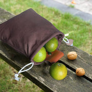 Darrahopens Outdoor Recreation > Camping > Camping Appliances Coffee Collapsible Canvas Foraging Pouch - Hands-Free Belt Bag for Hiking & Camping Activities