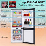 Darrahopens Outdoor Recreation > Camping > Camping Appliances GECKO 139L Upright Portable Fridge / Freezer, 12V/24V for Motorhome, Tiny Home, Off-grid and Caravan, Black In Australia - Darrahopens