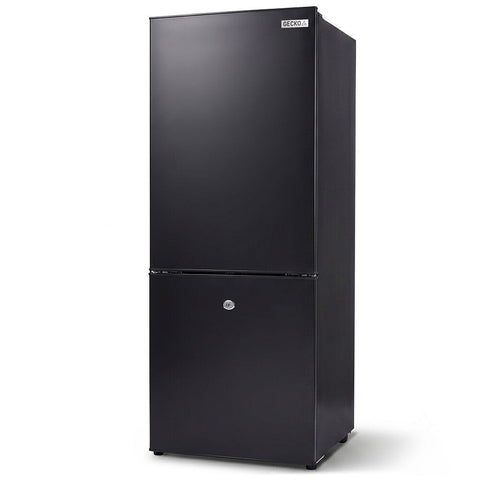 Darrahopens Outdoor Recreation > Camping > Camping Appliances GECKO 139L Upright Portable Fridge / Freezer, 12V/24V for Motorhome, Tiny Home, Off-grid and Caravan, Black In Australia - Darrahopens