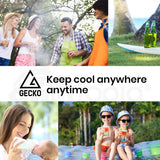 Darrahopens Outdoor Recreation > Camping > Camping Appliances GECKO 57L Portable Camping Bar Fridge with Freezer 12V/24V, Black
