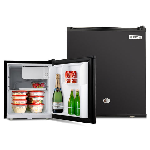 Darrahopens Outdoor Recreation > Camping > Camping Appliances GECKO 57L Portable Camping Bar Fridge with Freezer 12V/24V, Black