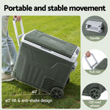 Darrahopens Outdoor Recreation > Camping > Camping Appliances Glacio Portable Fridge 50L Camping Bar Fridges Freezer 12V/24V/240V
