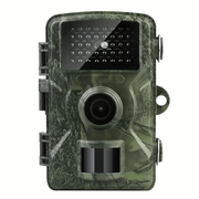 Darrahopens Outdoor Recreation > Camping > Camping Appliances Hiking and hunting camera with night vision function, high-definition, 0.8s trigger, 120 ° wide-angle lens, used for outdoor camping, wildlife monitoring, home security monitoring, orchard monitoring (battery not included)