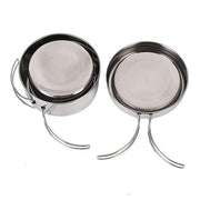 Darrahopens Outdoor Recreation > Camping > Camping Appliances pcs Stainless Steel Pots/Frying Pan/Lid for Outdoor Camping Cooking
