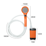 Darrahopens Outdoor Recreation > Camping > Camping Appliances Portable Camping Shower IPX7 Waterproof Outdoor Shower Water Pump with Rechargeable Battery and Intelligent Digital Display for Camping Hiking Traveling