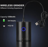 Darrahopens Outdoor Recreation > Camping > Camping Appliances Portable Electric Coffee Grinder - Cordless Coffee Bean Mill for Travel & Camping