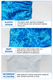 Darrahopens Outdoor Recreation > Camping > Camping Appliances Royal Blue Waterproof Rain Leg Covers and Long Half Rain Pants, Quick Pull-On with Adjustable Elastic Top & Snap Closure Cuffs – Lightweight & Reusable, Windproof & Mudproof for Commuting, Cycling, Garden and Outdoor Activities (1 Pair 4XL)