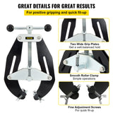 Darrahopens Outdoor Recreation > Camping > Camping Appliances VEVOR Pipe Clamp, 2 to 6 in, High Strength Ultra Clamp with Quick Acting Screws, Steel Pipe Alignment Tool with Lightweight Design, Black