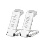 Darrahopens Outdoor Recreation > Camping > Camping Lights & Lanterns 2Pcs USB Rechargeable Book Light Bookmark Lamp with 3 Colors and 5 Brightness-White