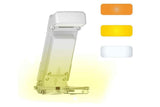 Darrahopens Outdoor Recreation > Camping > Camping Lights & Lanterns 2Pcs USB Rechargeable Book Light Bookmark Lamp with 3 Colors and 5 Brightness-White