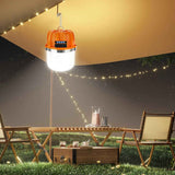Darrahopens Outdoor Recreation > Camping > Camping Lights & Lanterns 2pcs USB Rechargeable LED Camping Lights Outdoor Camping BBQ Tents Hanging Lantern Emergency Power Bank In Australia - Darrahopens