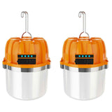 Darrahopens Outdoor Recreation > Camping > Camping Lights & Lanterns 2pcs USB Rechargeable LED Camping Lights Outdoor Camping BBQ Tents Hanging Lantern Emergency Power Bank In Australia - Darrahopens