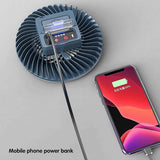 Darrahopens Outdoor Recreation > Camping > Camping Lights & Lanterns 2X Portable Camping Fan with LED USB Rechargeable Battery Operated Fan for Tent Car Emergency In Australia - Darrahopens