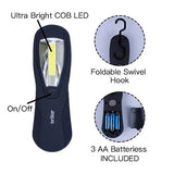 Darrahopens Outdoor Recreation > Camping > Camping Lights & Lanterns 300 Lumens Ultra Bright Work Light with COB LED Technology-Black/Navy - Navy